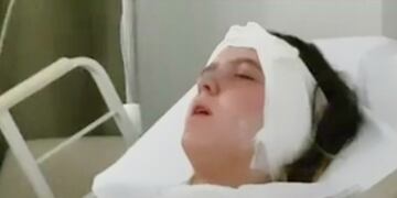 Abril es fanu00e1tica de Newell's y en plena anestesia en una cirugu00eda demostru00f3 su pasiu00f3n por el club