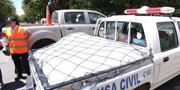 Desde Defensa Civil destacaron las donaciones recibidas para los afectados por el incendio de Torres y Liva (Foto: Twitter @MGPmardelplata)