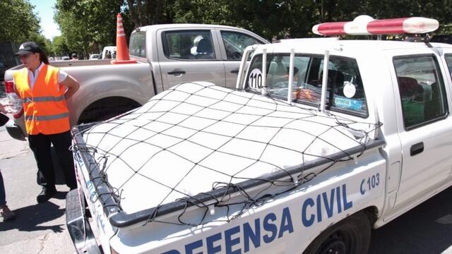Desde Defensa Civil destacaron las donaciones recibidas para los afectados por el incendio de Torres y Liva (Foto: Twitter @MGPmardelplata)