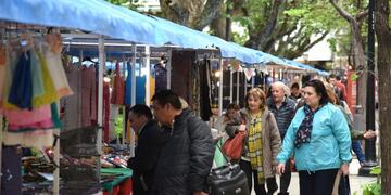Feria de emprendedores en la Plaza Montenegro