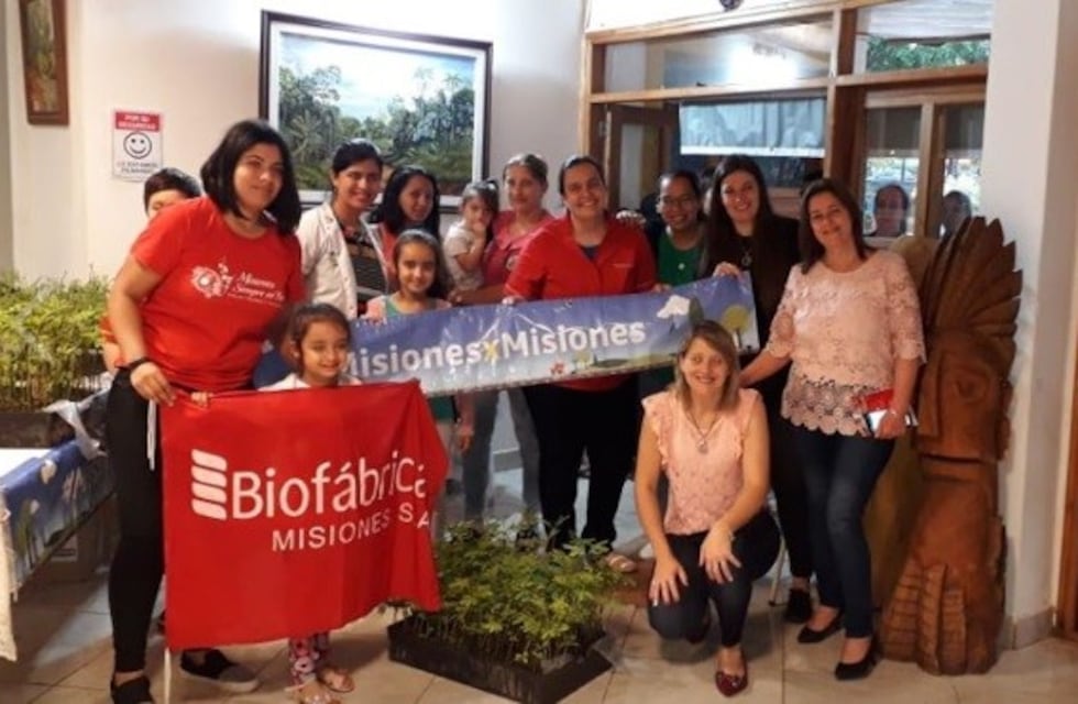 Mil plantines de árboles nativos para "Iguazú x Amazonas"