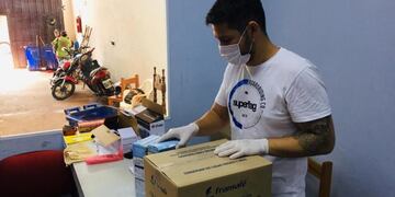 Hambre Cero\u002E Los módulos serán entregados desde el 13 al 17 de abril de 2020\u002E (Municipalidad Pdas)