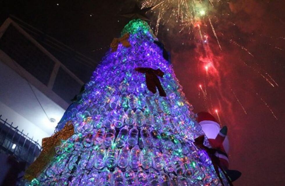 Salteños realizarán un árbol de navidad con materiales reciclables