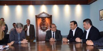 El Gobernador y el Intendente de Corrientes discutieron el plan hídrico