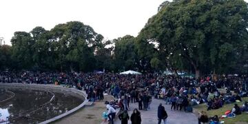 Plaza Independencia Vigilia Aborto