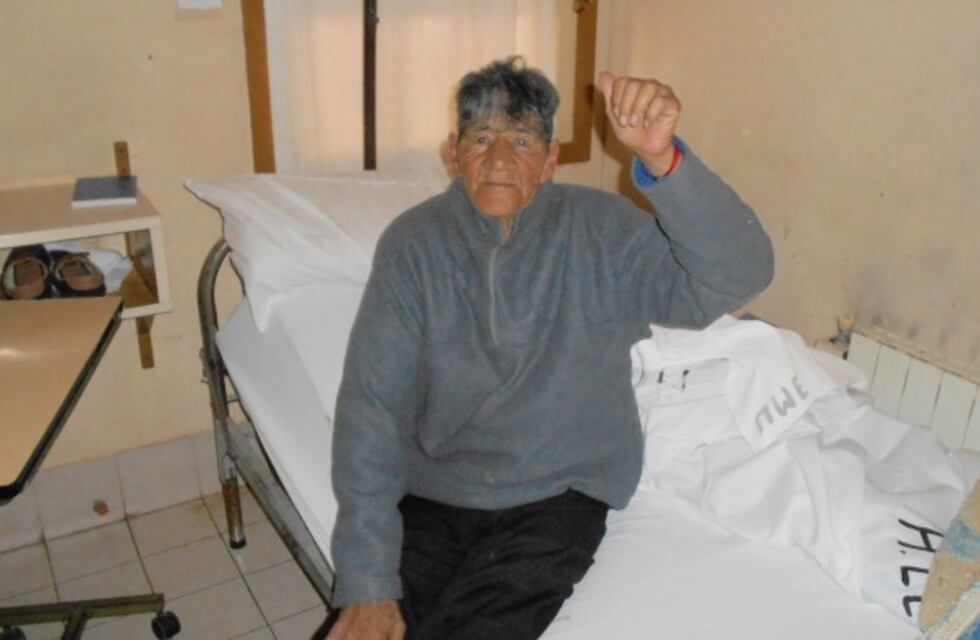 El "Loco" Julio, mítico hincha de Godoy Cruz, internado por anemia