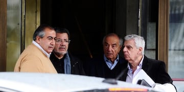 Reunión CGT y Sica (Clarín / Juan Foglia)