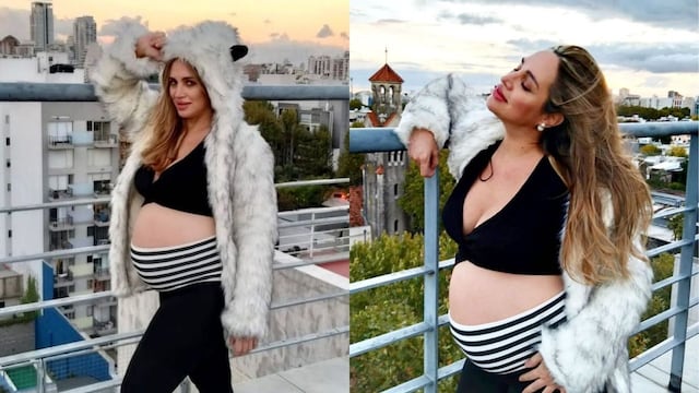 Las "pancitas" de Belén Francese.