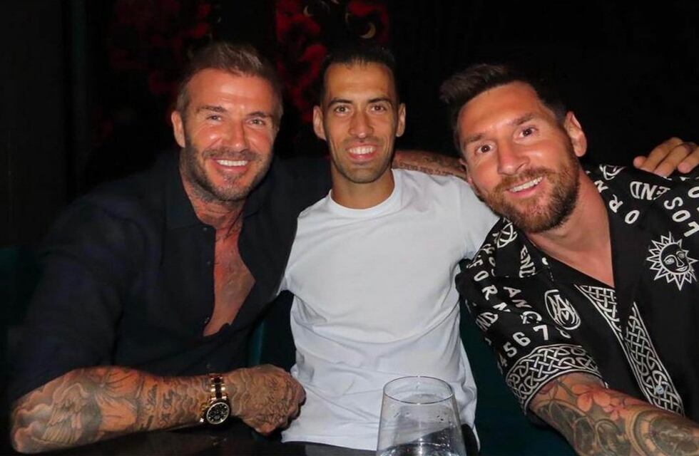 Lionel Messi se fue de fiesta con David Beckham en Miami y su camisa de 300 mil pesos fue furor
