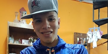 El delantero vive en la pensión de la Academia de Avellaneda desde los 11 años.