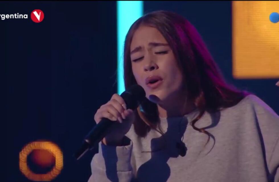 La Voz Argentina: Cecilia Mirabile, la puntana que la rompió en su audición a ciegas