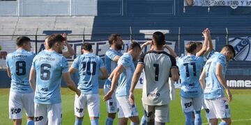 Estudiantes aguantó con uno menos y empató con Quilmes (Prensa Estudiantes Río IV).