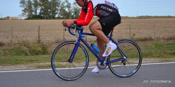 Gastón Almada ciclismo en ruta Arroyito