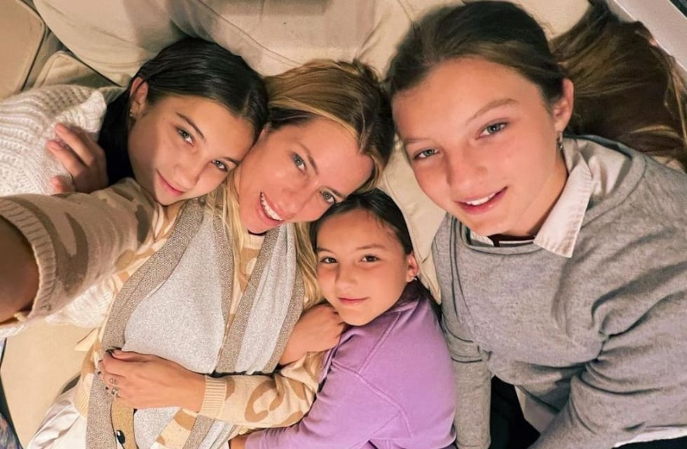 A cuál de las hijas de Nicole Neumann se parece más Luca Cubero: ¿Indiana, Allegra o Sienna?