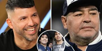 El Kun Agüero contó cuál fue la reacción de Maradona cuándo se enteró que iba a ser abuelo: “Se ...”
