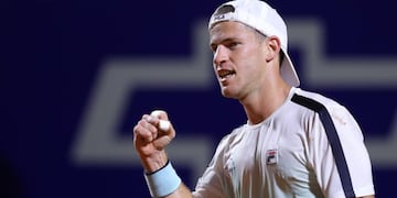 Diego Schwartzman. El "Peque" venicó 6-2, 6-2 a Cecchinato y está en los cuartos de final. (Córdoba Open)