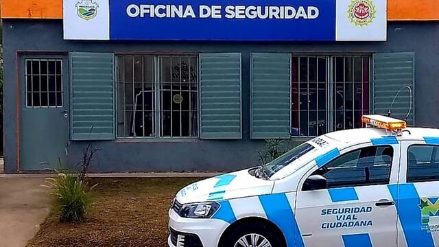 Oficina de seguridad de barrio El Talar, Mendiolaza. (Municipalidad)