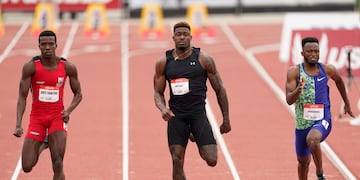 DK Metcalf, de la NFL a la puerta de los Juegos Olímpicos.