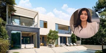Estilo moderno, ambientes amplios y una espectacular piscina: así es la mansión de Kylie Jenner.