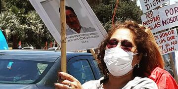 Continúan las protestas de los trabajadores del Hospital Sayago en reclamo a un aumento salarial y reconocimiento del personal de riesgo