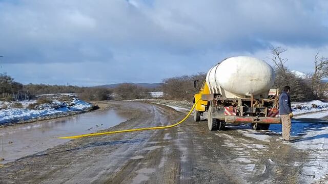 Intenso operativo de vialidad en Tierra del Fuego para garantizar la transitabilidad