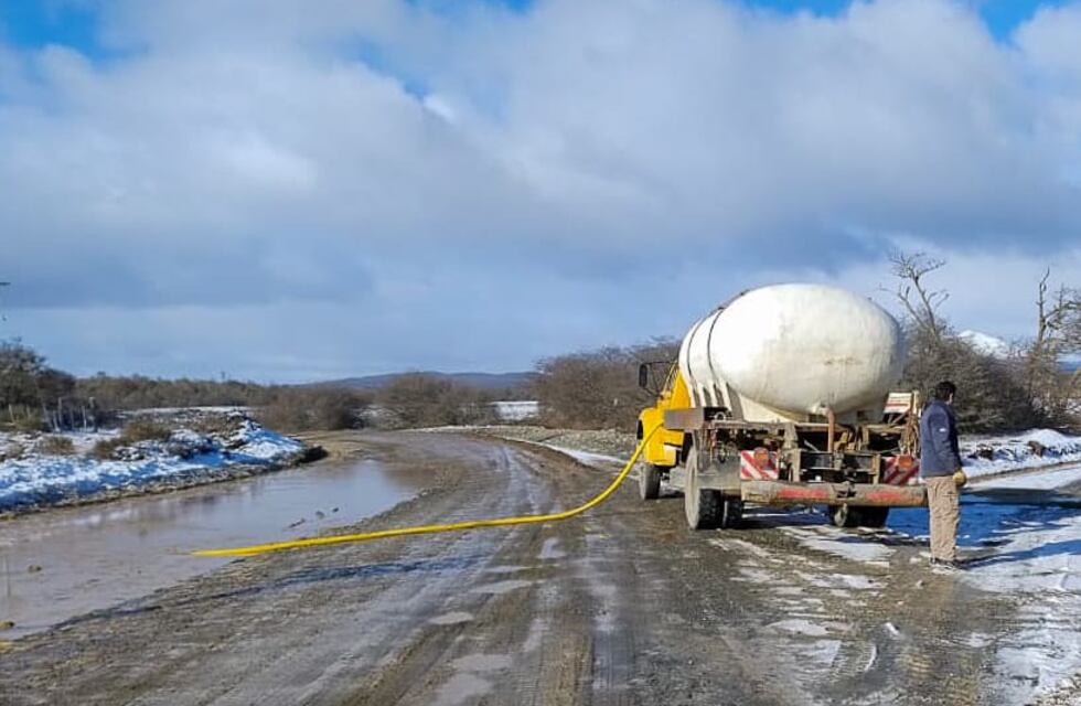 Intenso operativo de vialidad en Tierra del Fuego para garantizar la transitabilidad
