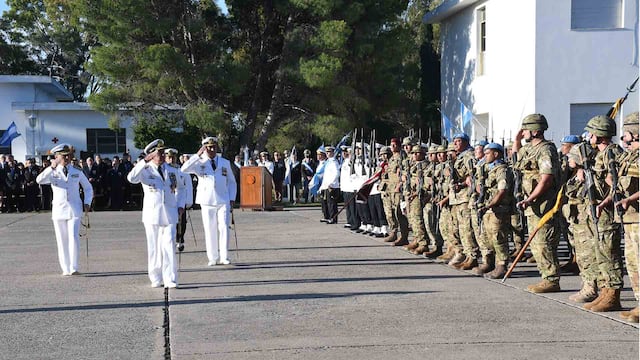 Ceremonia central por el 146º aniversario de la Infantería de Marina