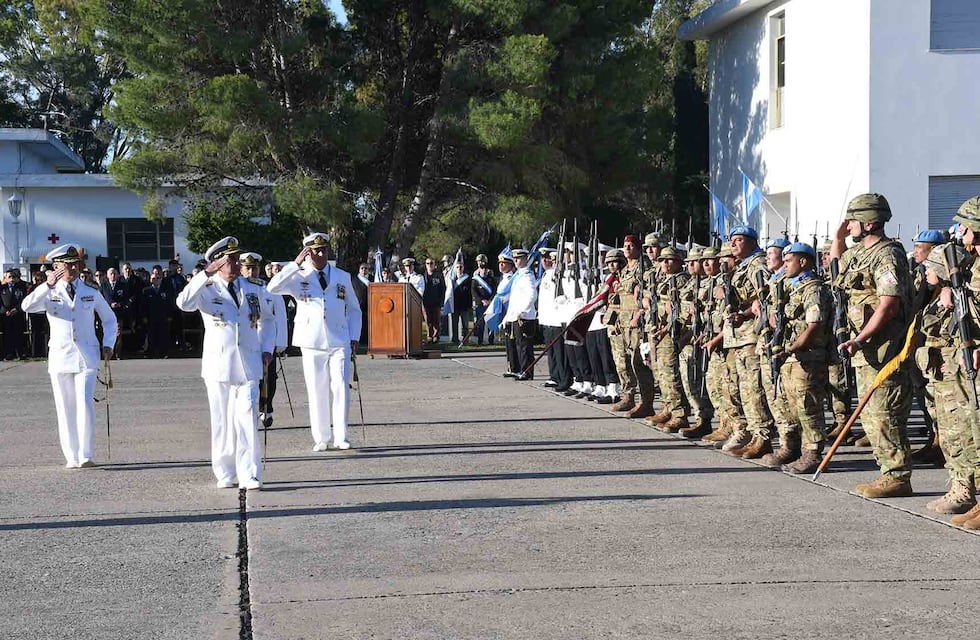 Puerto Belgrano: Ceremonia por el 146º aniversario de la Infantería de Marina