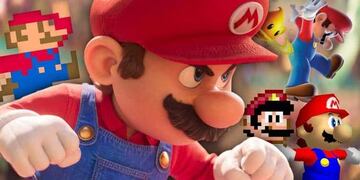 Diferentes versiones del personaje de Nintendo conocido como Mario Bros.