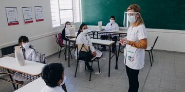 Regresan las clases presenciales a Córdoba.