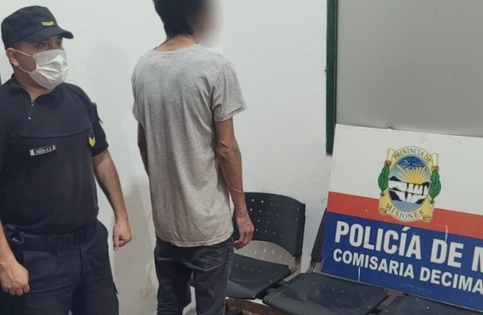 Ocasionó disturbios en la casa de su ex pareja y terminó detenido