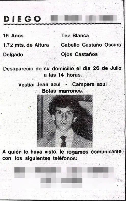 Diego, el joven encontrado muerto en la casa lindera a Cerati