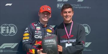 Dybala y Verstappen juntos.