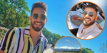 Nico Occhiato está en Mendoza.