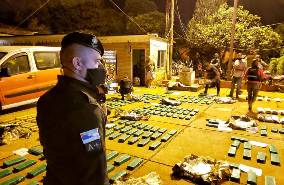 San Javier y Campo Viera: secuestran más de media tonelada de marihuana