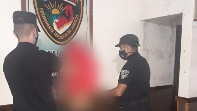 Tras agredir y amenazar de muerte a la joven embarazada, el violento se dio a la fuga.