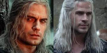 Henry Cavill y Liam Hemsworth.