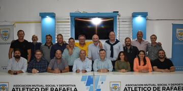 La nueva Comisión Directiva de Atlético de Rafaela