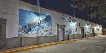 Iluminación en el Teatrillo Municipal Arroyito
