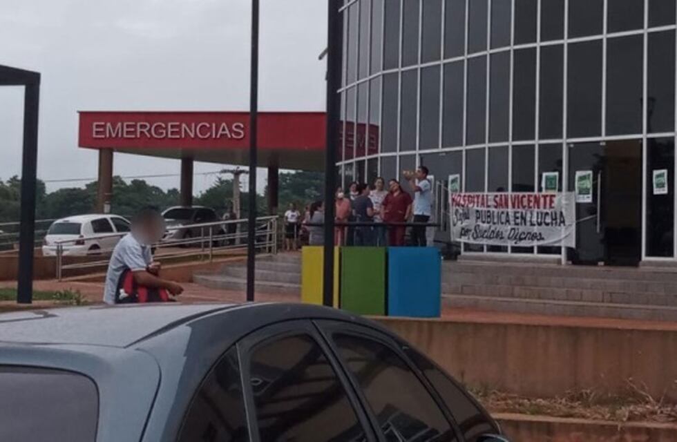 Paro en hospitales y CAPS de Misiones: trabajadores de salud reclaman mejoras salariales