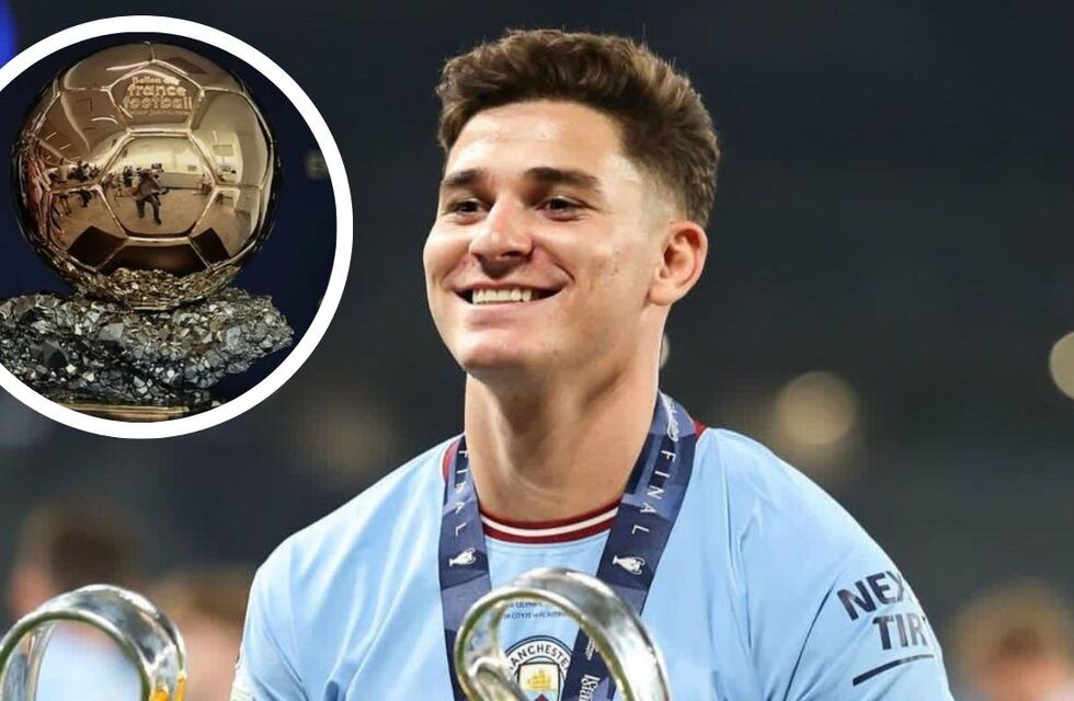 Orgullo cordobés: Julián Álvarez, nominado al Balón de Oro con 23 años