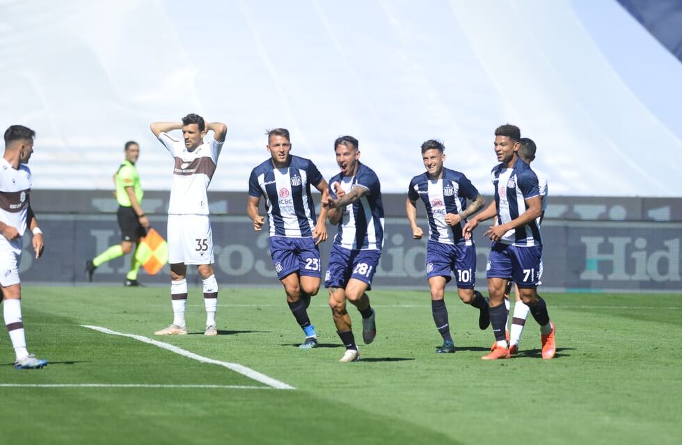 Carlos Auzqui y el gol para Talleres ante Platense que le devuelve la punta de la Liga Profesional
