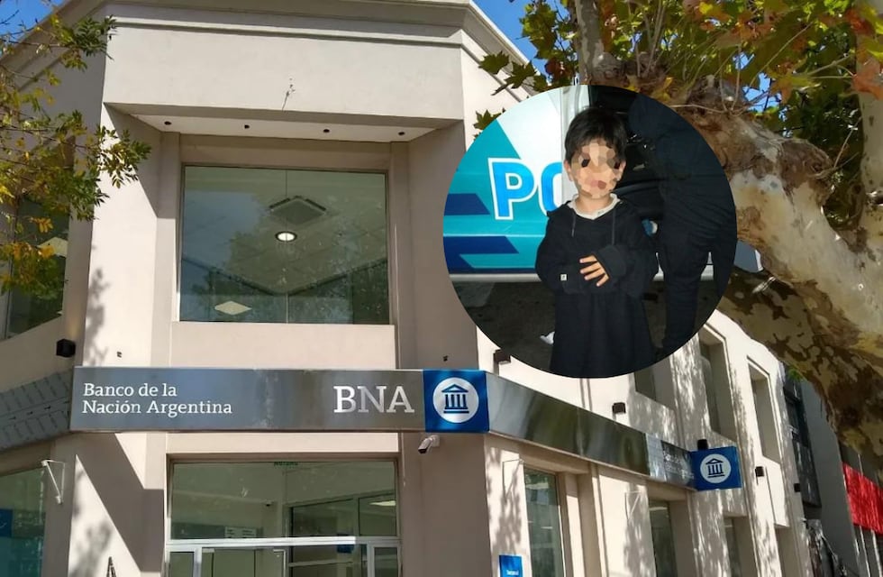 Indignación en La Plata: un hombre olvidó a su hijo en un cajero automático y debieron llamar a la policía