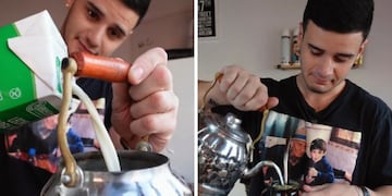 Conmovió a miles de usuarios con la receta de mate de leche de su abuelo.