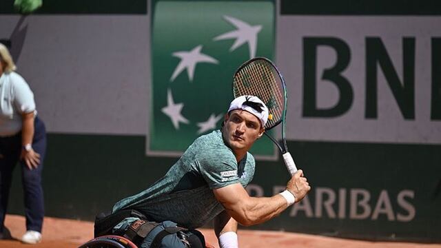 Gustavo Fernández tuvo un buen debut este miércoles en Roland Garros. (Gustavo Fernandez PAGE)