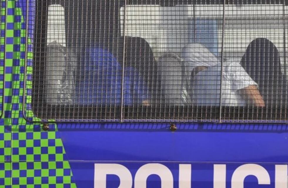 Máximo Thomsen, imputado como coautor del crimen de Fernando, fue el primero en la rueda de reconocimiento