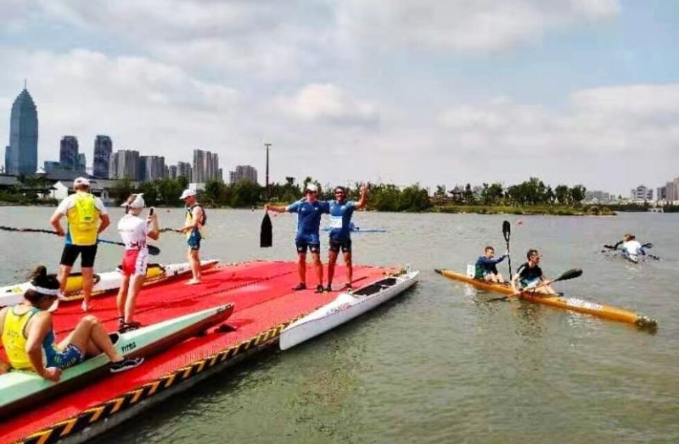 Medalla de Oro para el palista "Tito" Palacios en China