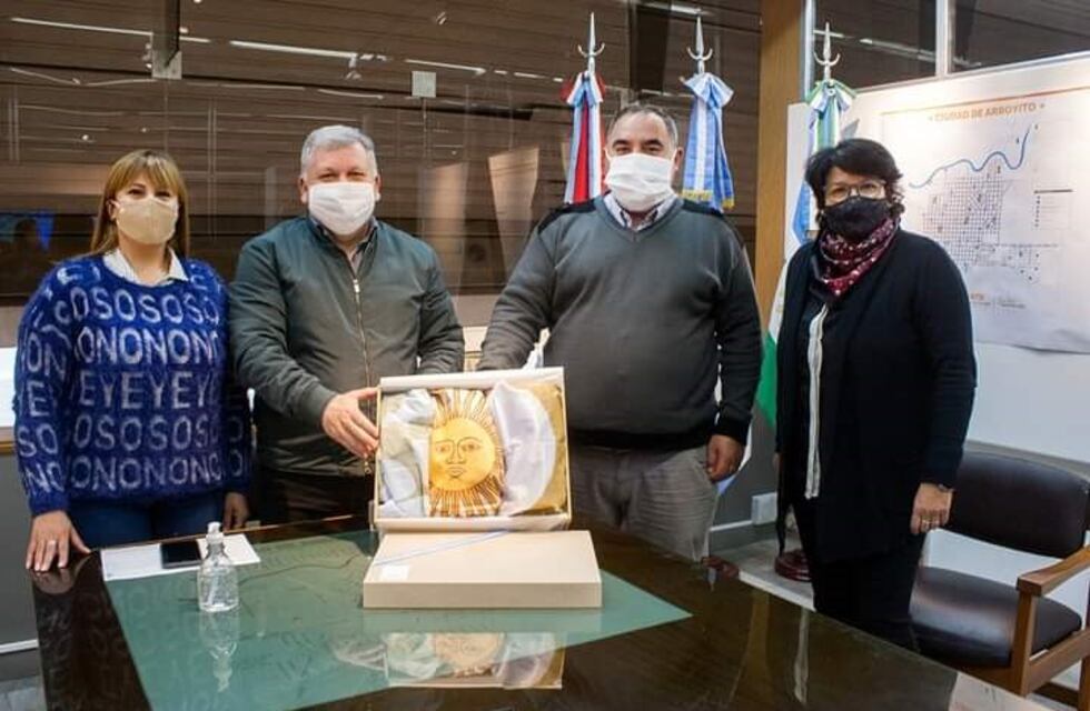 Autoridades de STIA Arroyito se reunieron con el intendente Gustavo Benedetti