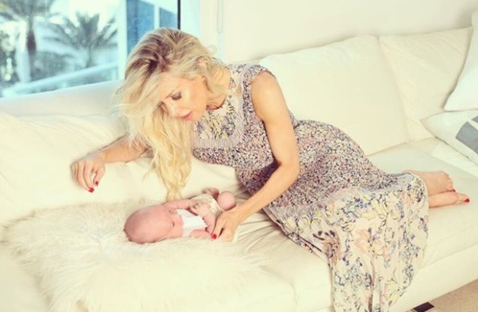 El tierno video de las primeras "palabras" de Matilda, la hija de Luciana Salazar