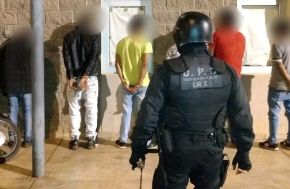 Siete detenidos en Garupá por causar disturbios en plena cuarentena